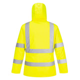 Portwest EC60 Eco-Friendly Hi-Vis Winter Jacket with Detachable Hood