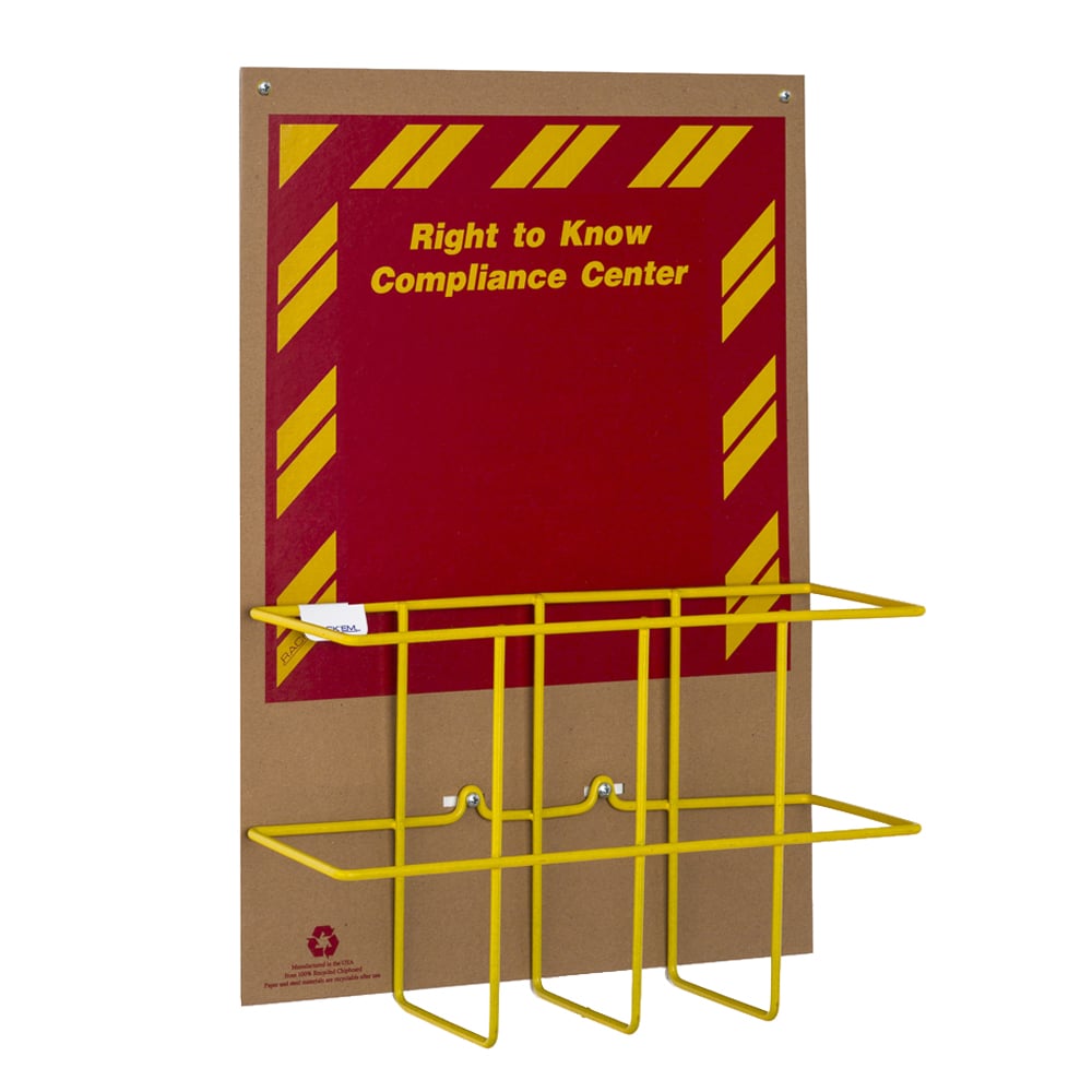 Empty Sds Rack Eco Friendly SDS Center, No Binder English - Gorvex.com