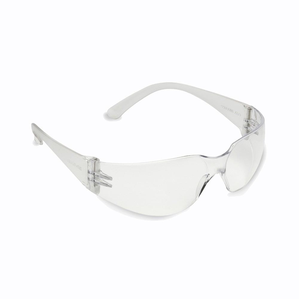 Bulldog Lite™ Safety Glasses with Uncoated Lens, Clear, 1 pair