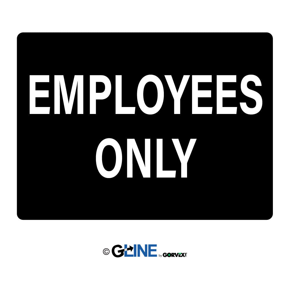 Employees Only - General Sign - Gorvex.com