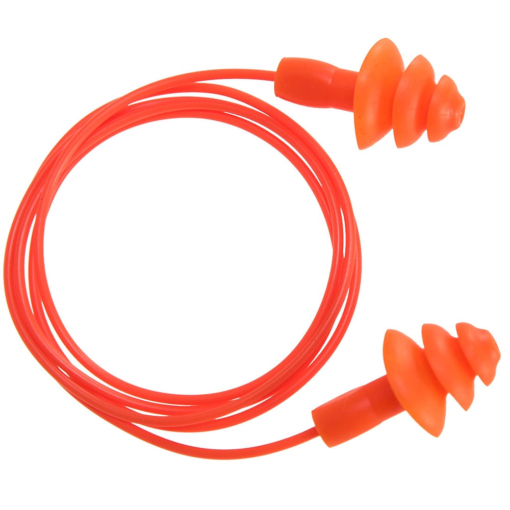 Portwest EP04 Corded TPR Reusable Ear Plug, 1 box (50 pairs)