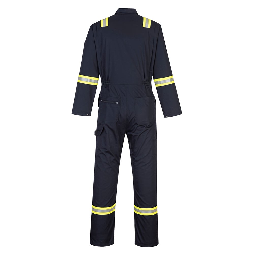 Portwest F128 Iona Enhanced Coverall with Knee Pad Pockets