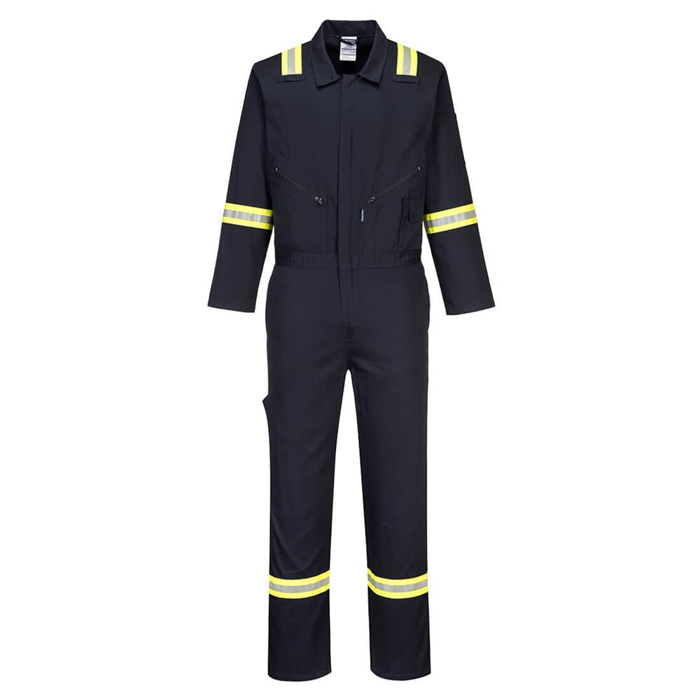 Portwest F129 Iona Enhanced Cotton Coverall with Radio Pocket