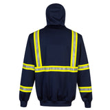 Portwest F130 Iona Xtra Enhanced Hoodie with Front Zipper Closure