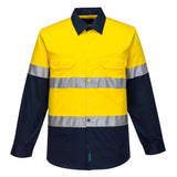 Portwest F145 Iona Enhanced Visibility Two-Tone Shirt