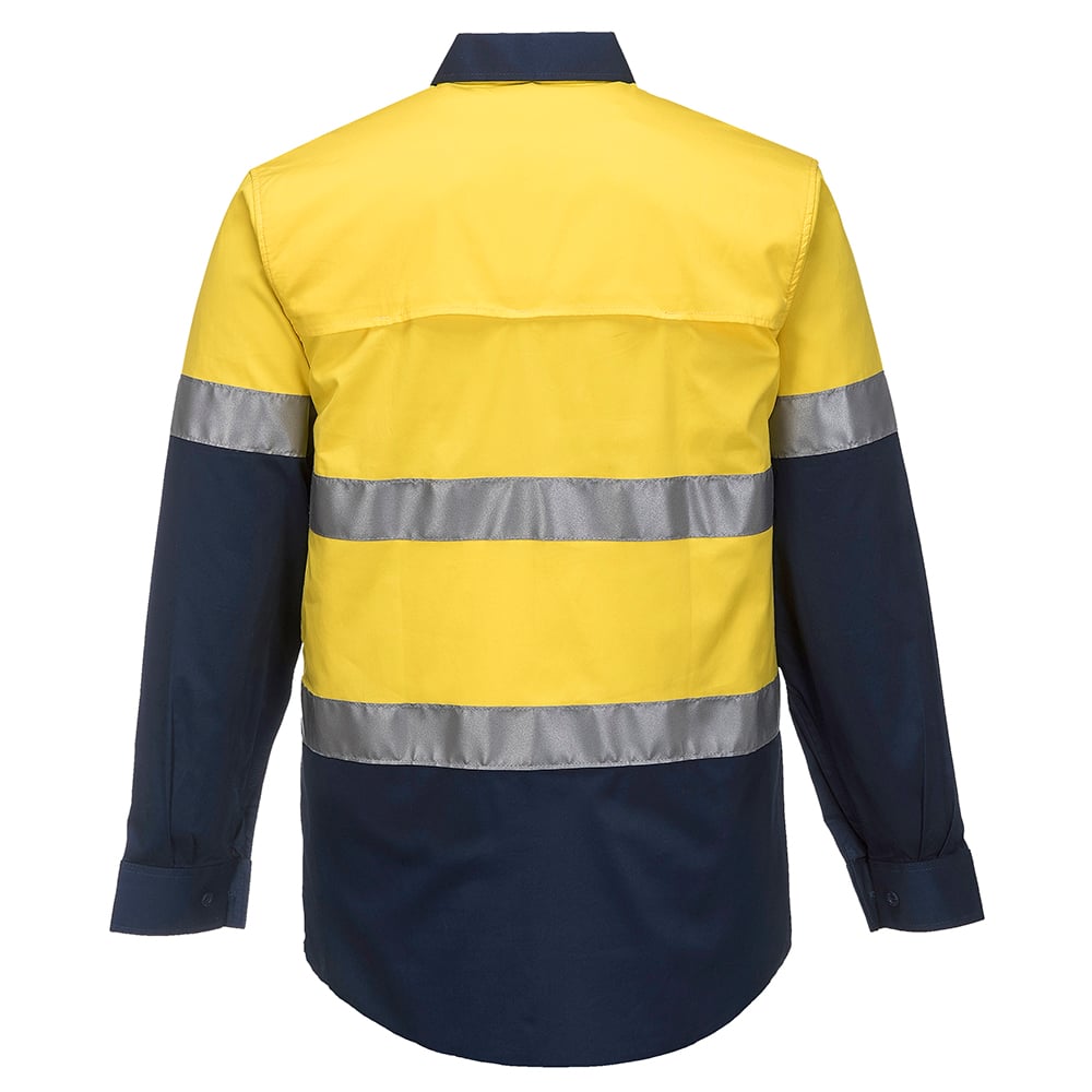 Portwest F145 Iona Enhanced Visibility Two-Tone Shirt