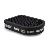 Moldex 7107 Organic Vapor Cartridge for 7000/7800/9000 Series, 1 pair