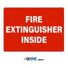 Fire Extinguisher Inside - Fire Protection Sign - Gorvex.com