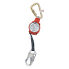 Miller MiniLite™ Fall Limiter with Carabiner and Snap Hook