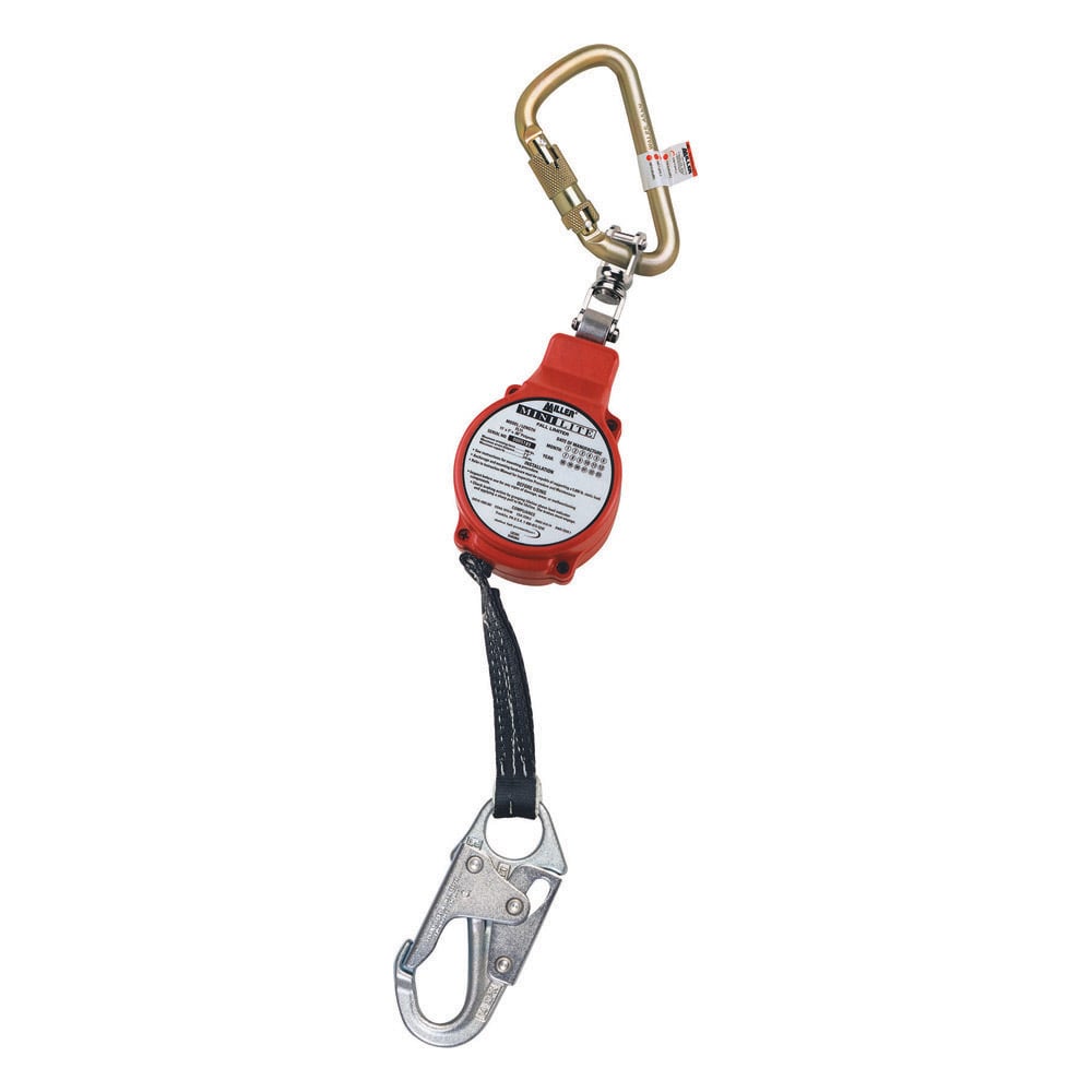 Miller MiniLite™ Fall Limiter with Carabiner & Swivel Shackle