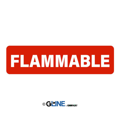 Flammable Sign - General Sign - Gorvex.com