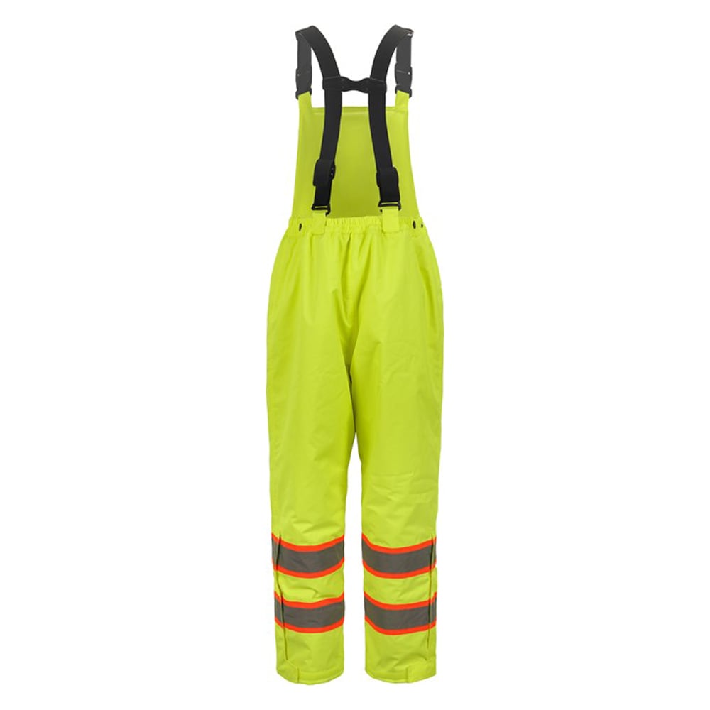 FR Waterproof Insulated Bib Pants with Contrasting Reflective Tape - Gorvex.com