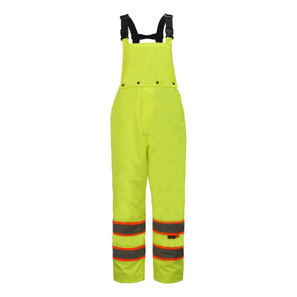 FR Waterproof Insulated Bib Pants with Contrasting Reflective Tape - Gorvex.com