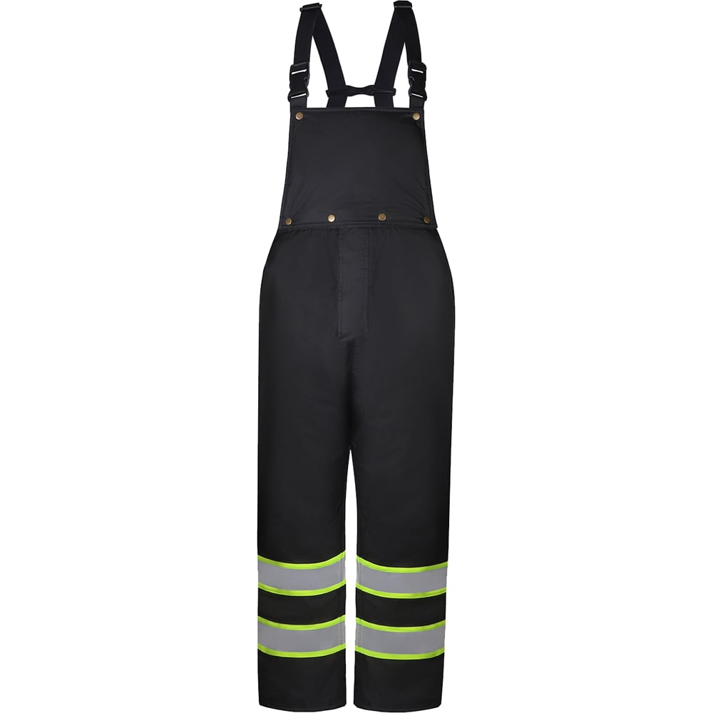 FR Waterproof Insulated Bib Pants with Contrasting Reflective Tape - Gorvex.com