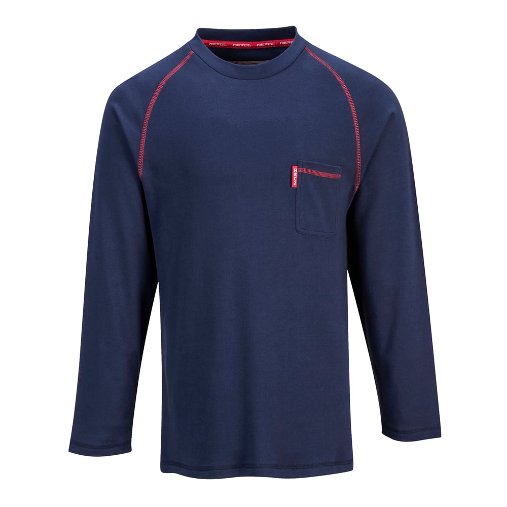 Portwest FR01 Bizflame FR Crew Neck with Raglan Sleeves