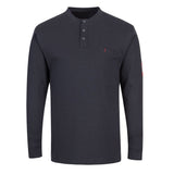 Portwest FR32 Anti-Static Henley T-Shirt with Button Placket Opening