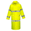 Portwest FR44 Sealtex Flame FR Hi-Vis Coat 50" with D-Ring Access