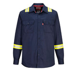 Portwest FR706 Bizflame 88/12 Lightweight FR Shirt with Contrast Tape