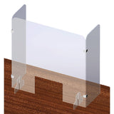 G - Line 36" U - Shaped Free Standing Acrylic Partition - Gorvex.com