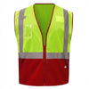 G - Line Eco - Friendly Class 2 Hi - Vis Vest with Colored Trim & Bottom - Gorvex.com