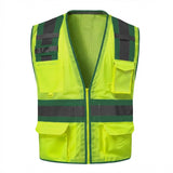 G - Line Hi - Vis Class 2 Mesh Vest with Colored Trim - Gorvex.com