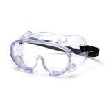 Pyramex Thick Skirt Chemical Splash Safety Goggles, 1 pair