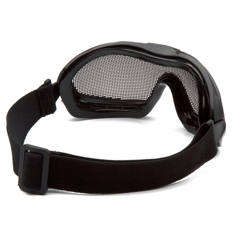 Pyramex Single Wire Mesh Safety Goggles, 1 pair