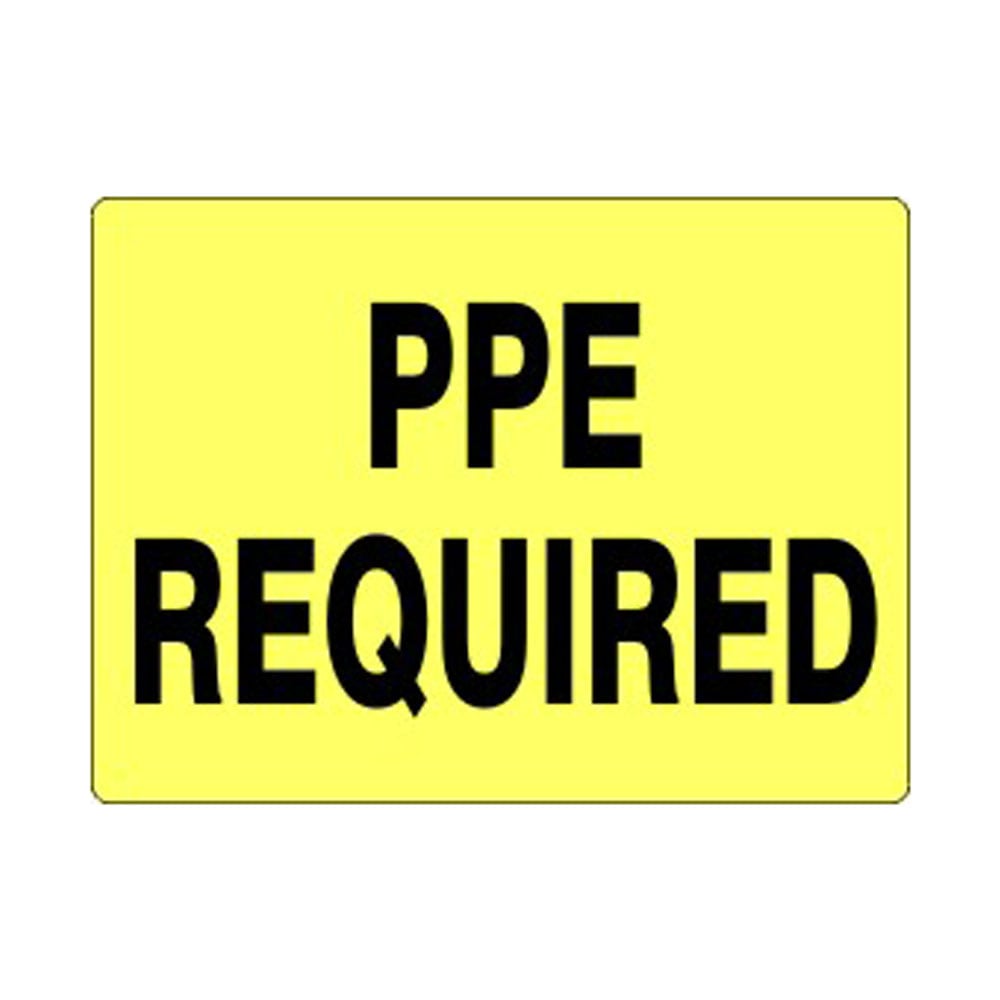 PPE Required - General Sign