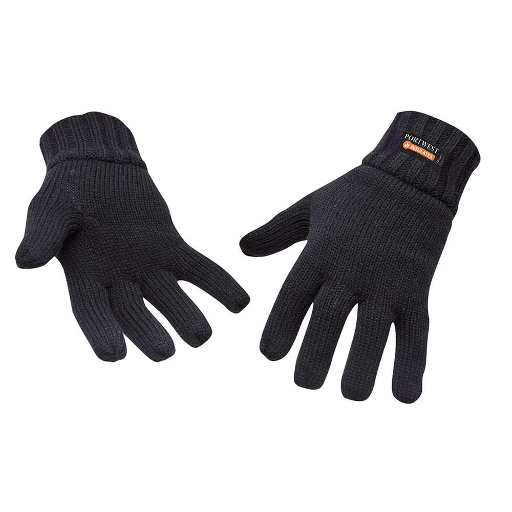 Portwest GL13 Knit Winter Glove with Insulatex Lining, 1 pair