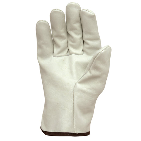 Pyramex GL2004 Select Grain Cowhide Straight Thumb Driver Gloves, 1 pair
