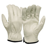 Pyramex GL2004K Select Grain Cowhide Keystone Thumb Driver Gloves, 1 pair