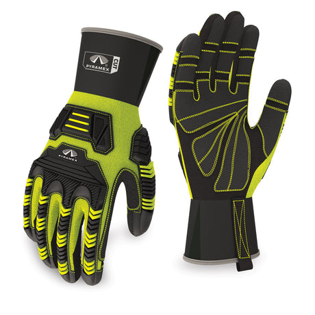 Pyramex Cut Resistant, Ultra Impact Series Gloves, GL802CR Series