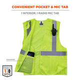 GloWear 8215BA Class 2 Breakaway Mesh Hi - Vis Vest - Gorvex.com