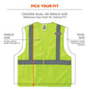 GloWear 8215BA Class 2 Breakaway Mesh Hi - Vis Vest - Gorvex.com