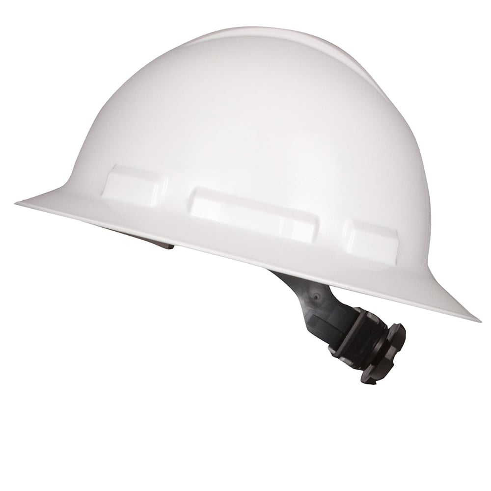 Duo Safety™ Full Brim Hard Hat with 6 Point Ratchet Suspension