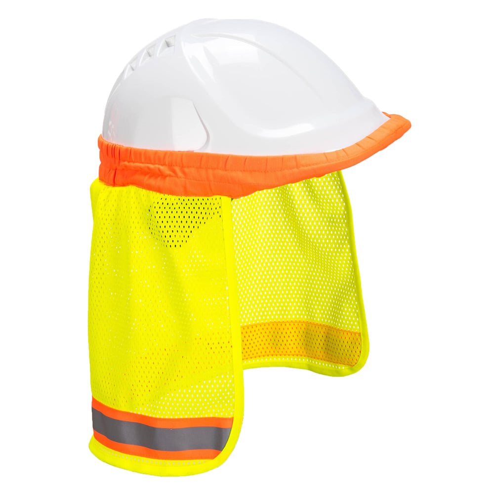 Portwest HA16 Hi Vis Neck Shade with Elasticated Band, Hi Vis Yellow, One Size