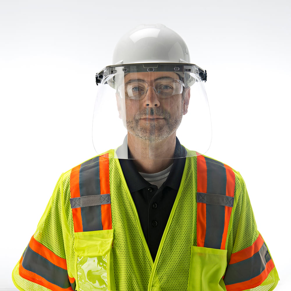 Cordova HFS1 Polyester Face Shield for Duo Safety Hard Hat