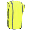 Hi - Vis Enhanced Visibility Mesh Vest with Elastic Sides, One Size - Gorvex.com