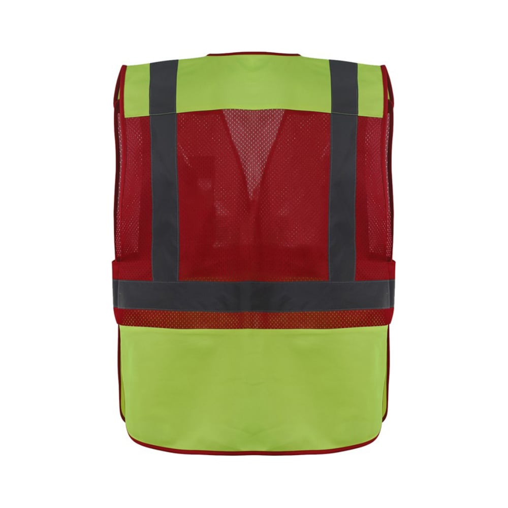 Hi Vis Public Safety Vest With Adjustable Waist - Gorvex.com