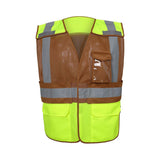 Hi Vis Public Safety Vest With Adjustable Waist - Gorvex.com