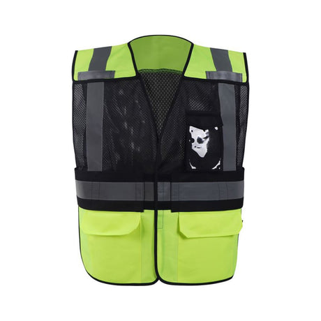 Hi Vis Public Safety Vest With Adjustable Waist - Gorvex.com