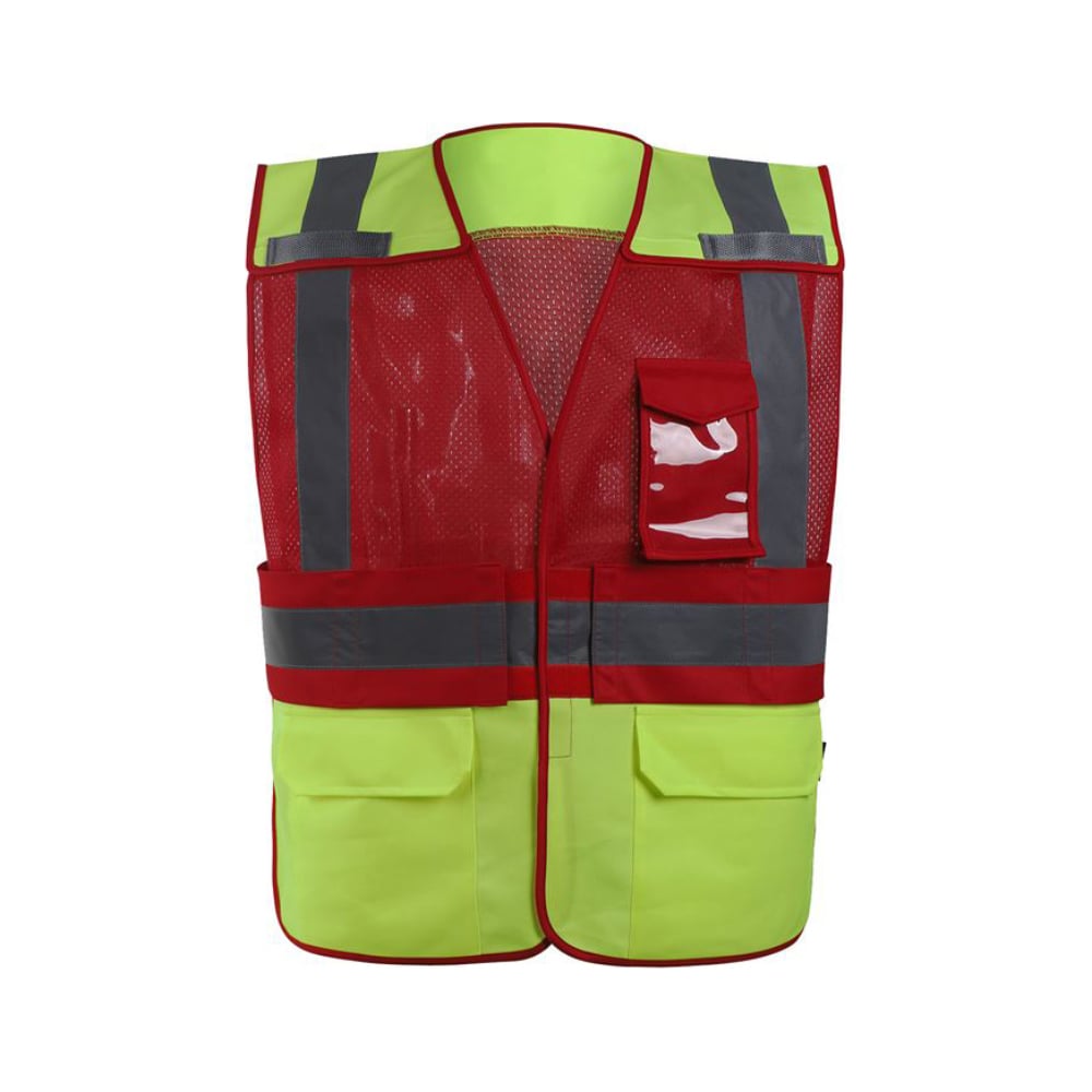 Hi Vis Public Safety Vest With Adjustable Waist - Gorvex.com