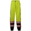 Hi - Vis Safety Mesh Pants with Black Bottom, Premium Class E - Gorvex.com