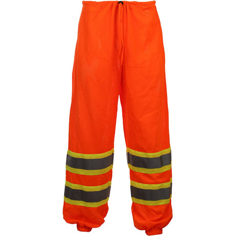 Hi - Vis Safety Pants, Two Tone Mesh, Class E Standard - Gorvex.com