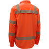 Hi - Vis Safety Shirt, Lightweight Button Down, Class 3 - Gorvex.com