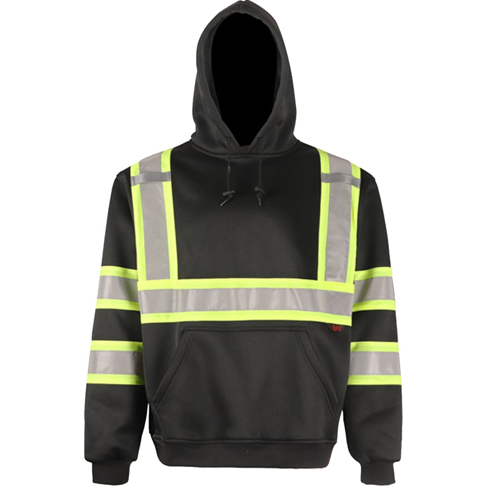 Hi - Vis Safety Sweatshirt, Two Tone Pullover, Class 3 - Gorvex.com