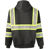 Hi - Vis Safety Sweatshirt, Two Tone Pullover, Class 3 - Gorvex.com