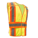 Hi - Vis Safety Vest, Expandable Breakway, Standard Class 2 - Gorvex.com