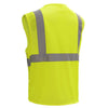 Hi - Vis Safety Vest, Mesh with Hook & Loop Closure, Standard Class 2 - Gorvex.com