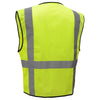 Hi - Vis Safety Vest, Mesh with Zipper and 6 Pockets, Premium Class 2 - Gorvex.com